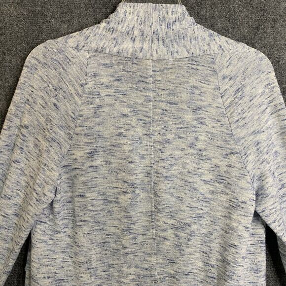 Loft Open Cardigan Women M Light Weight Knit Long Sleeve Nubby Space Dye - Picture 9 of 15